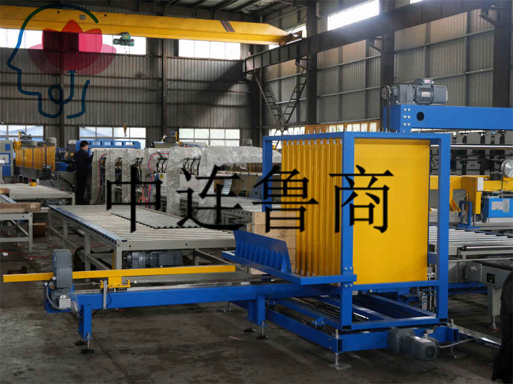 型材输送系统自动在线包装线