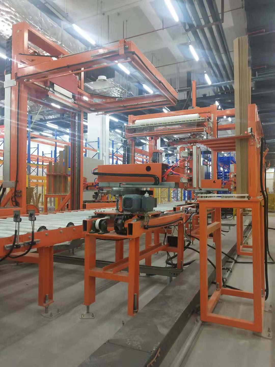 全自动加长护角卧式捆扎机