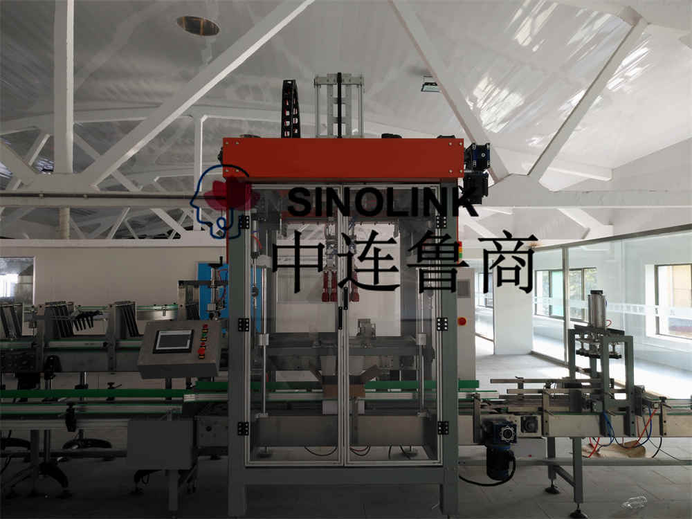 跳入案例包装工全自动纸箱货物包装机