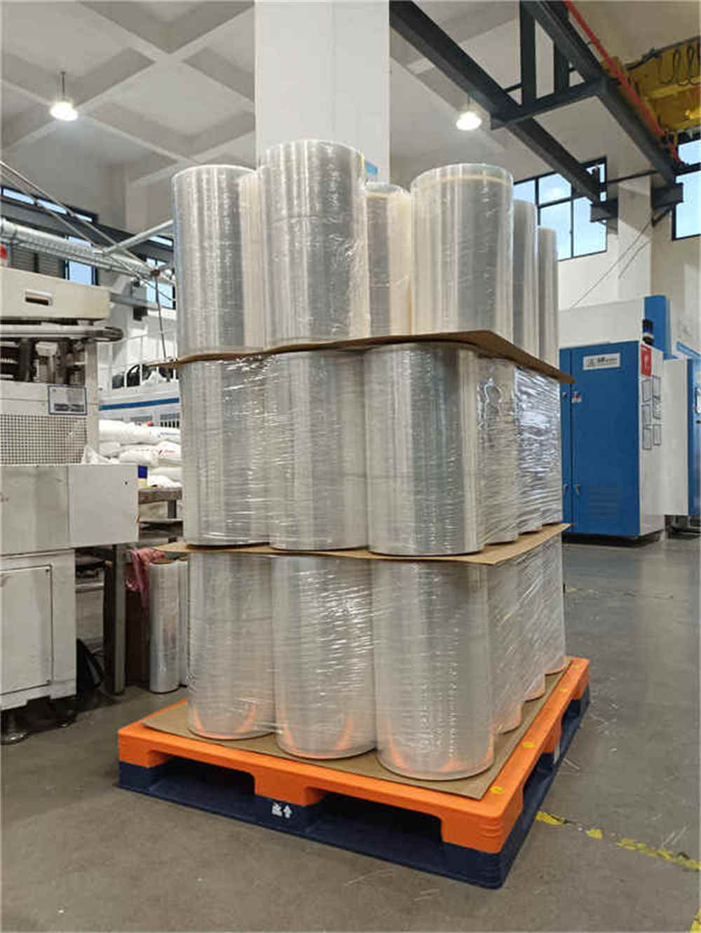 托盘缠绕机使用包装膜