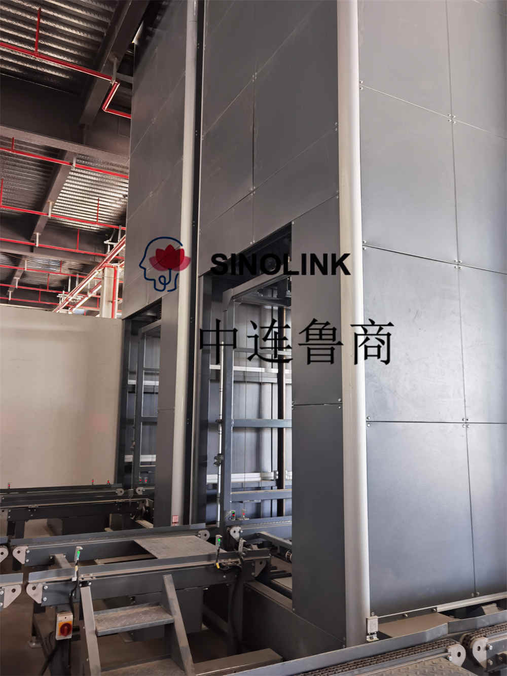 全自动无人重载垂直提升输送机