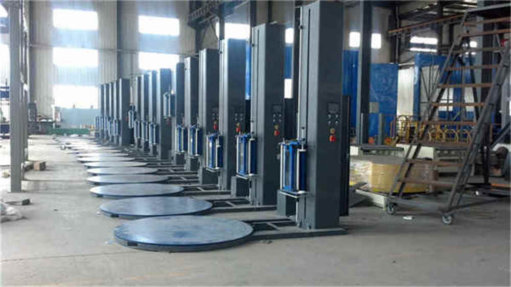 半自动托盘包装机