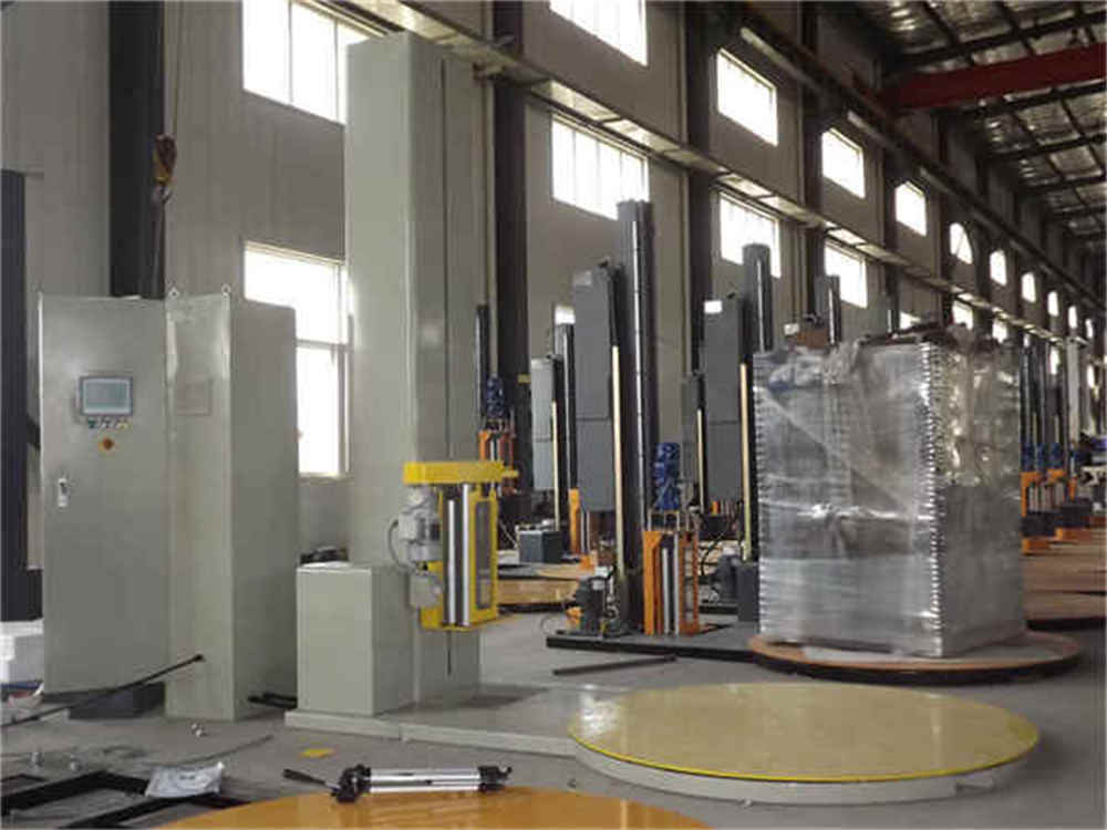 半自动托盘包装机