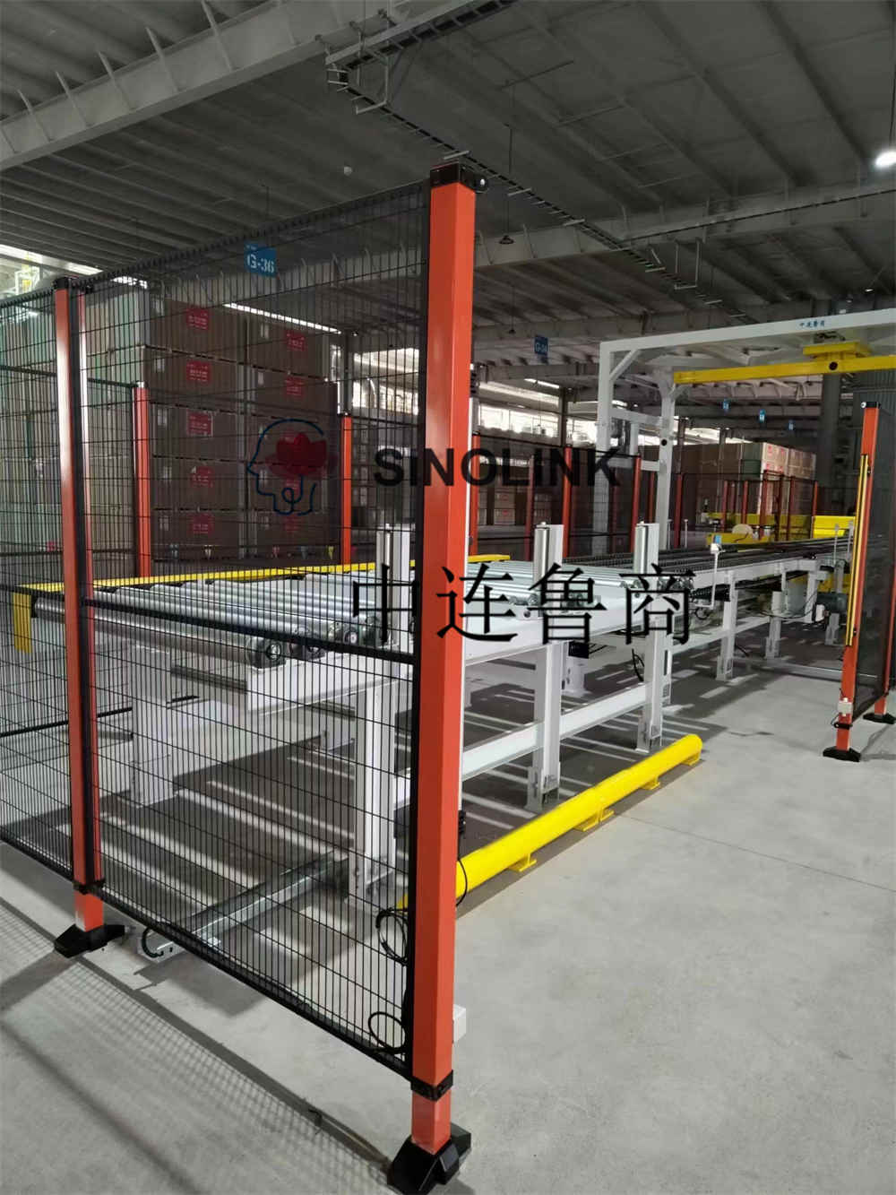 石膏板（建筑板、人造板等）全自动六面裹包包装系统