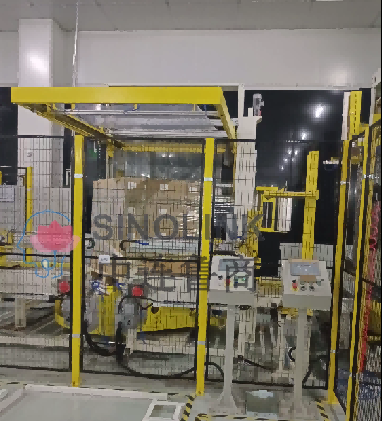 光伏包装：交叉绑带 +带有胶卷的角保护器