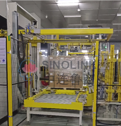 光伏包装：交叉绑带 +带有胶卷的角保护器