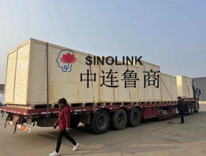 拉伸膜、覆盖膜包装机发货