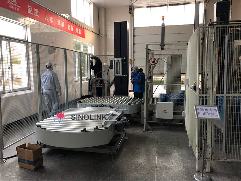 Full Automatic Turntable Wrapping Machine