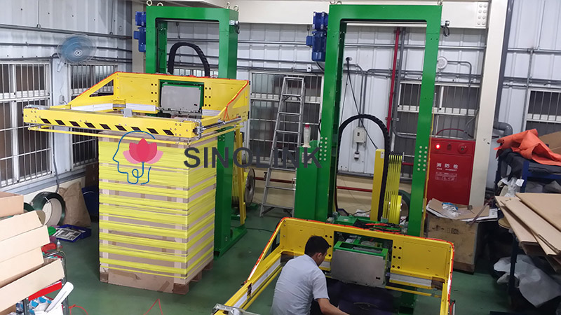 Horizontal Pallet Full Automatic Strapping Machine Horizontal Pallet Full Automatic Strapping Machine
