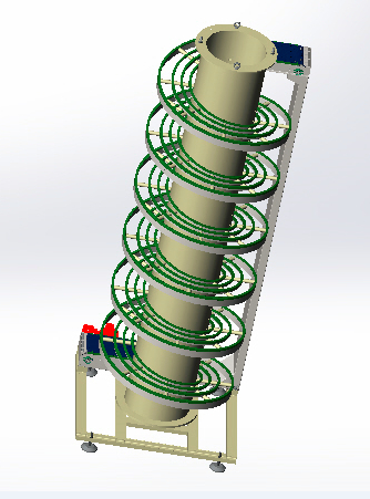 Fully Automatic Reciprocating Screw Conveyor Belt Conveyor Fully Automatic Reciprocating Screw Conveyor Belt Conveyor