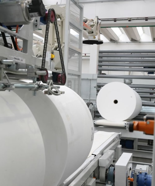 Non Woven Fabric Automatic Conveying And Packaging System Non Woven Fabric Automatic Conveying And Packaging System