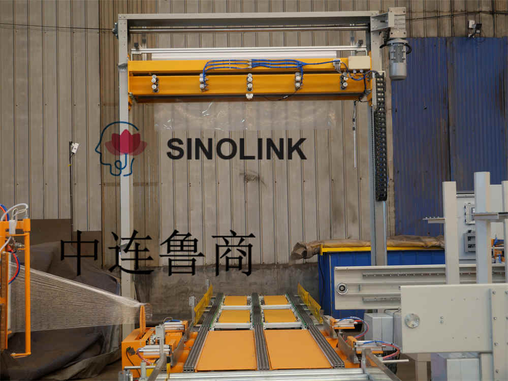 wrapping machine with corner prtection wrapping machine with corner prtection