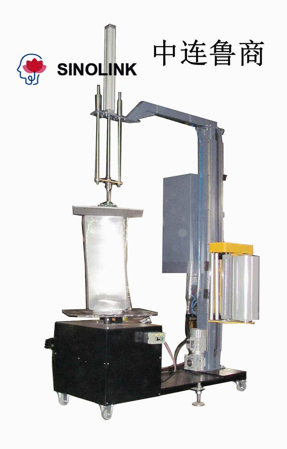 托盘半自动拉伸包装机 托盘半自动拉伸包装机