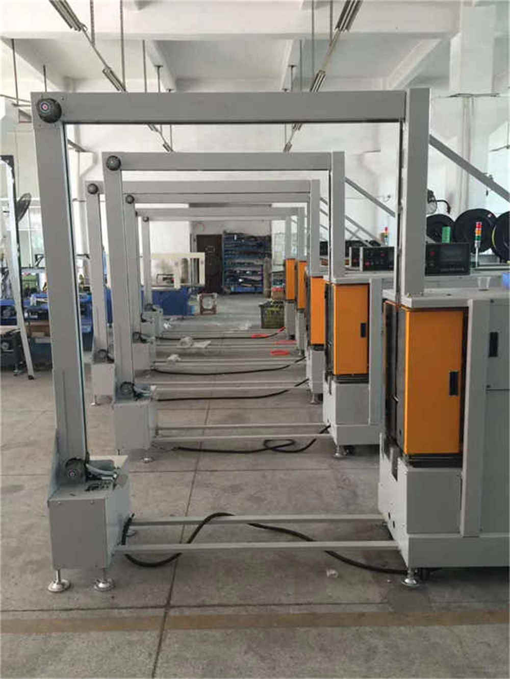 Full Automatic Vertical Pallet Strappers