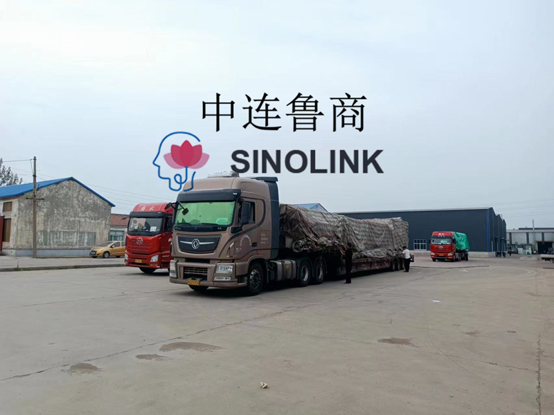 Delivery three trailers' goods for clients 